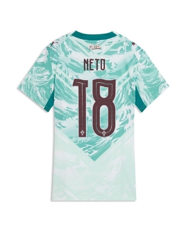 Billige Fotballdrakt Portugal Pedro Neto #18 Replika Bortedrakt Dame VM 2026 Kortermet Billige Fotballdrakt Portugal Pedro Neto #18 Replika Bortedrakt Dame VM 2026 Kortermet